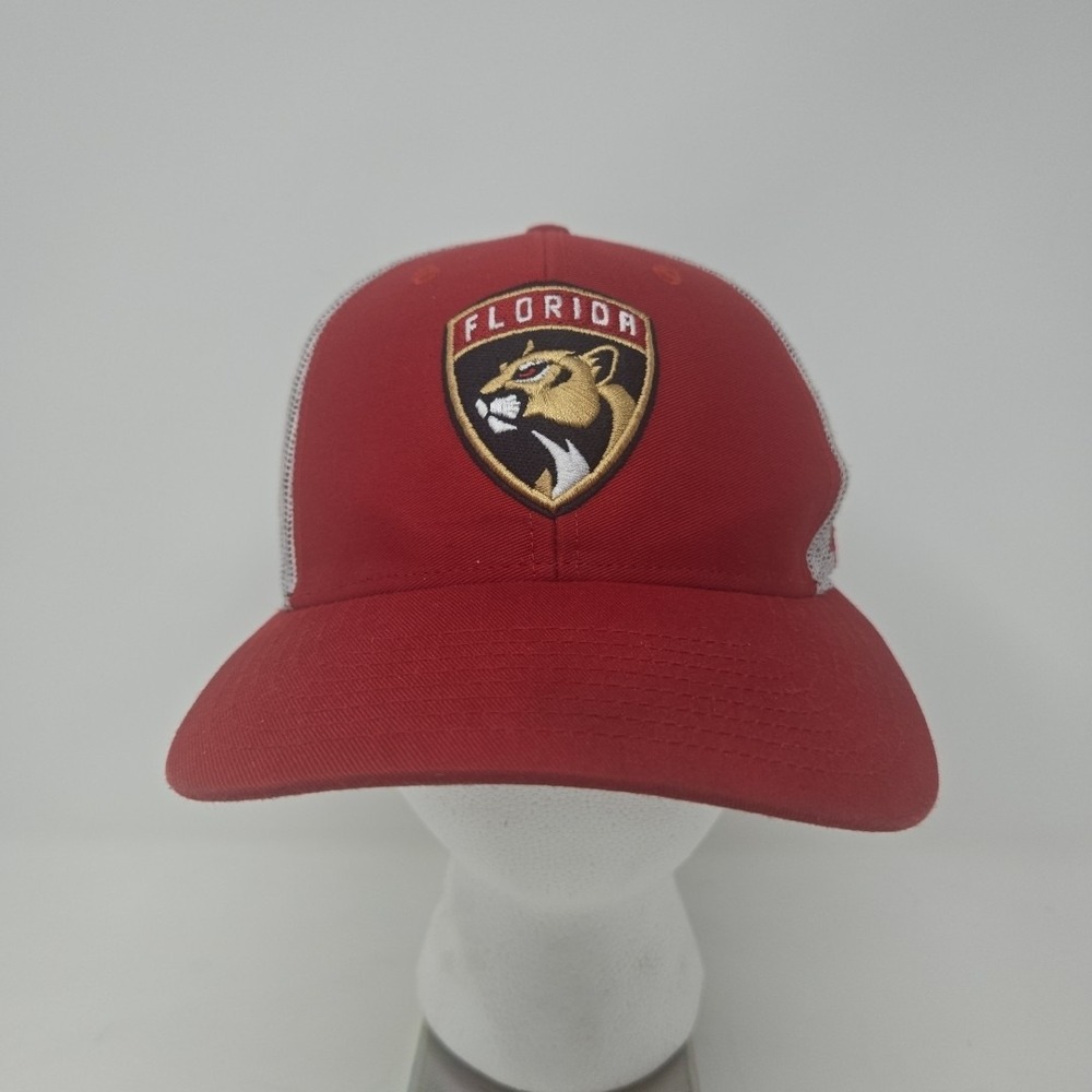 Florida Panthers Hat Red NHL 47'‎ Brand Mesh Trucker Cap  Hockey